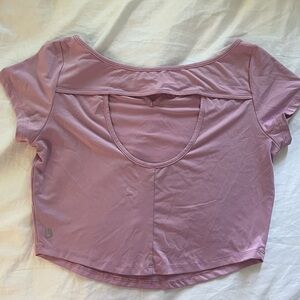 BuffBunny Pink/Purple Crop Top Size S